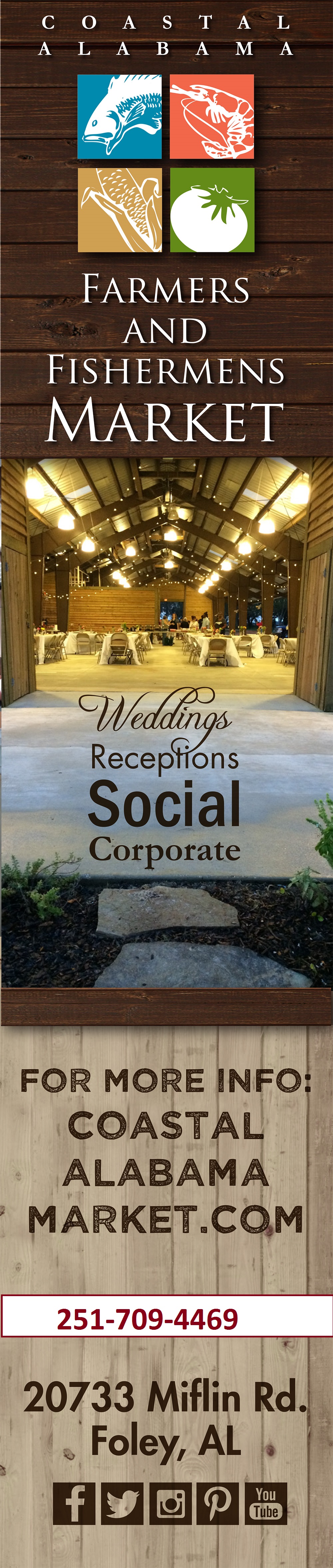 Rental Facilities for Weddings, Receptions, Social Gatherings and Corporate Events